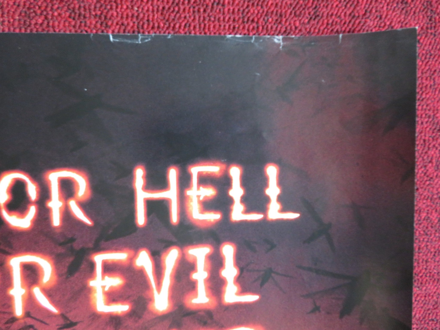 THE REAPING UK QUAD (30"x 40") ROLLED POSTER HILARY SWANK DAVID MORRISSEY 2007 Rendezvous Cinema Movie posters