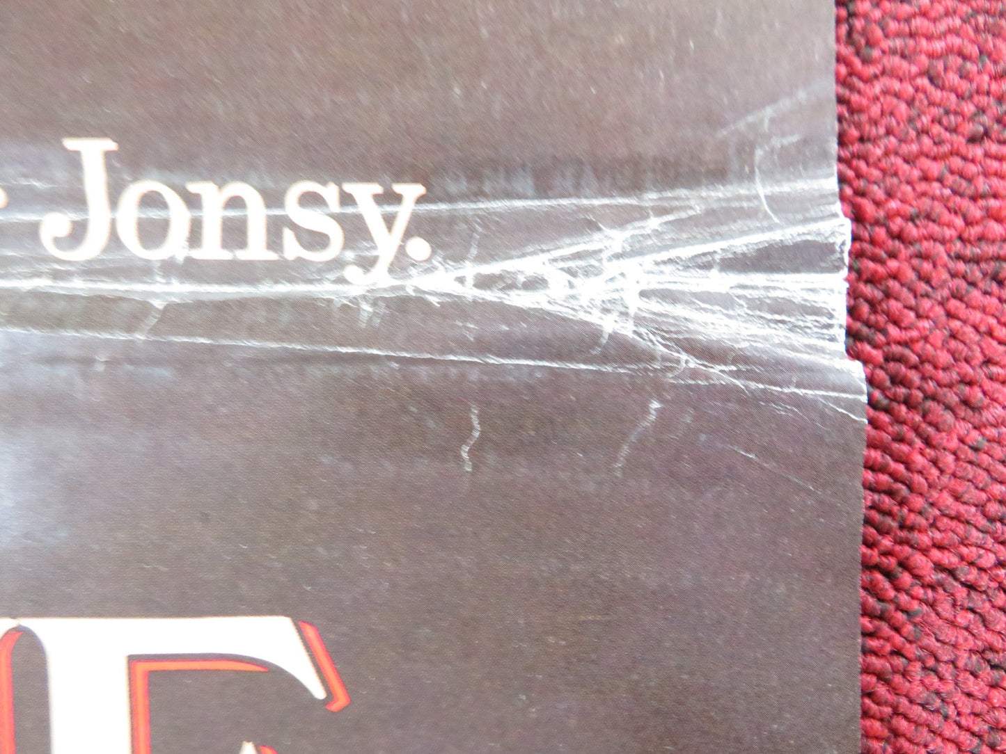 THE RIVER RAT FOLDED US ONE SHEET POSTER TOMMY LEE JONES MARTHA PLIMPTON 1984 Rendezvous Cinema Movie posters