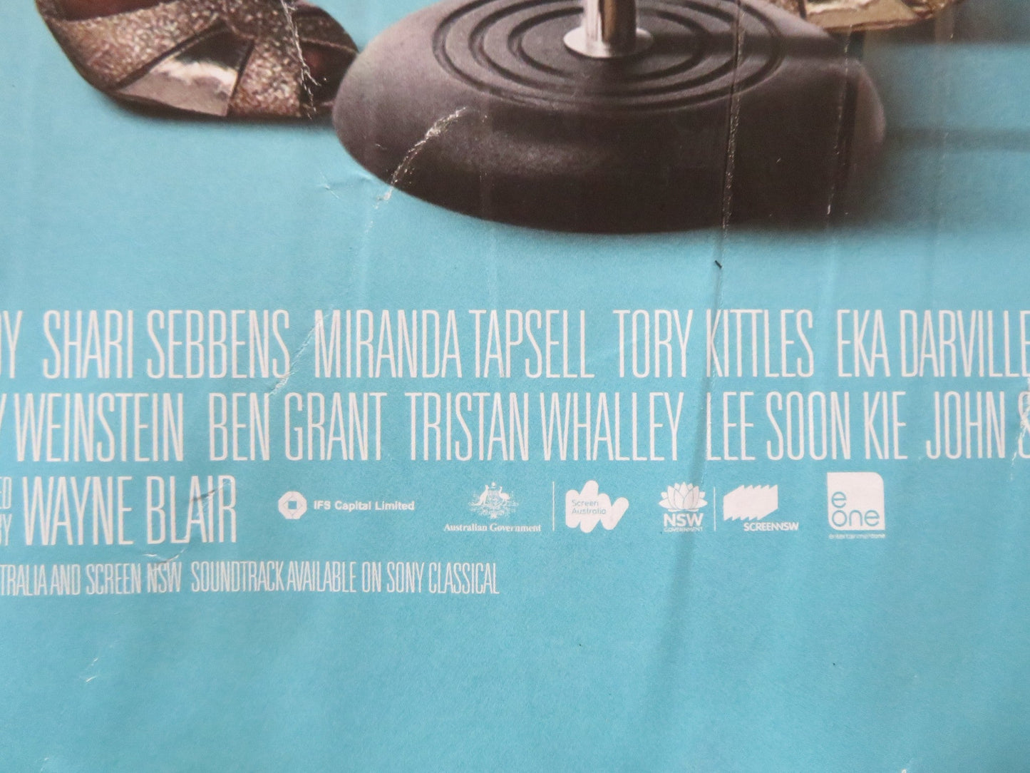 THE SAPPHIRES UK QUAD ROLLED POSTER CHRIS O'DOWD MIAH MADDEN 2012 Rendezvous Cinema Movie posters