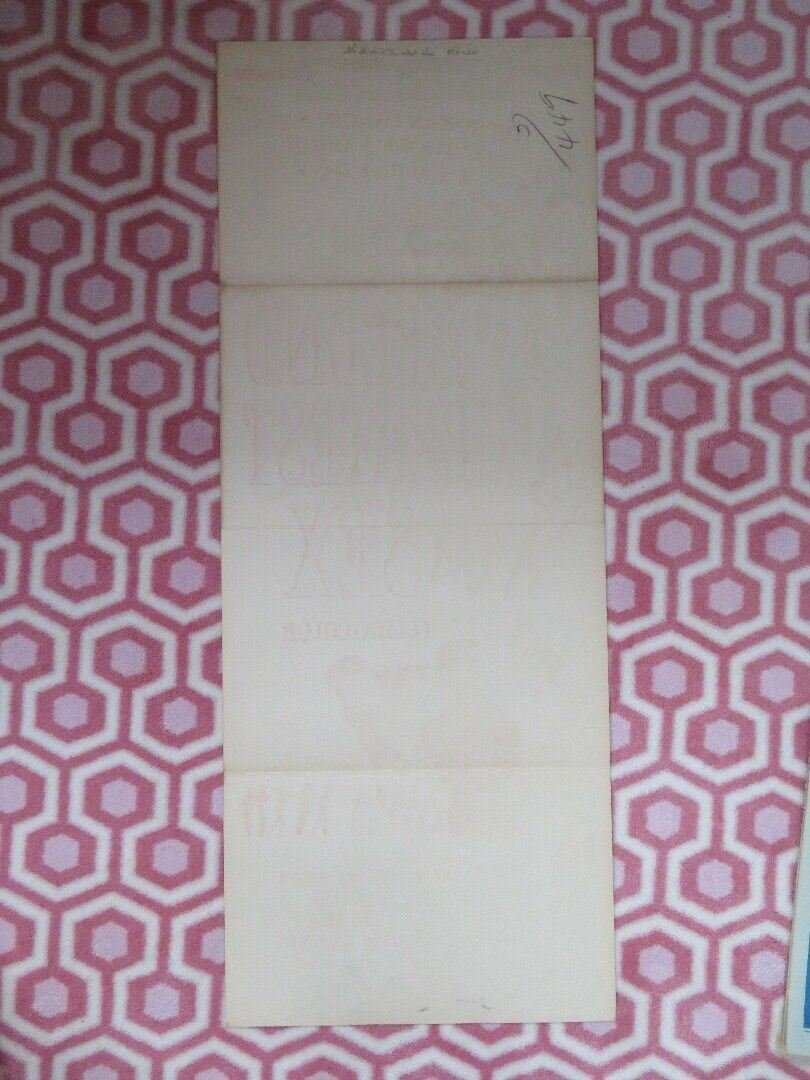 THE SECOND GREATEST SEX US INSERT (14"x 36") POSTER JEANNE CRAIN G NADER 1955 Movie posters