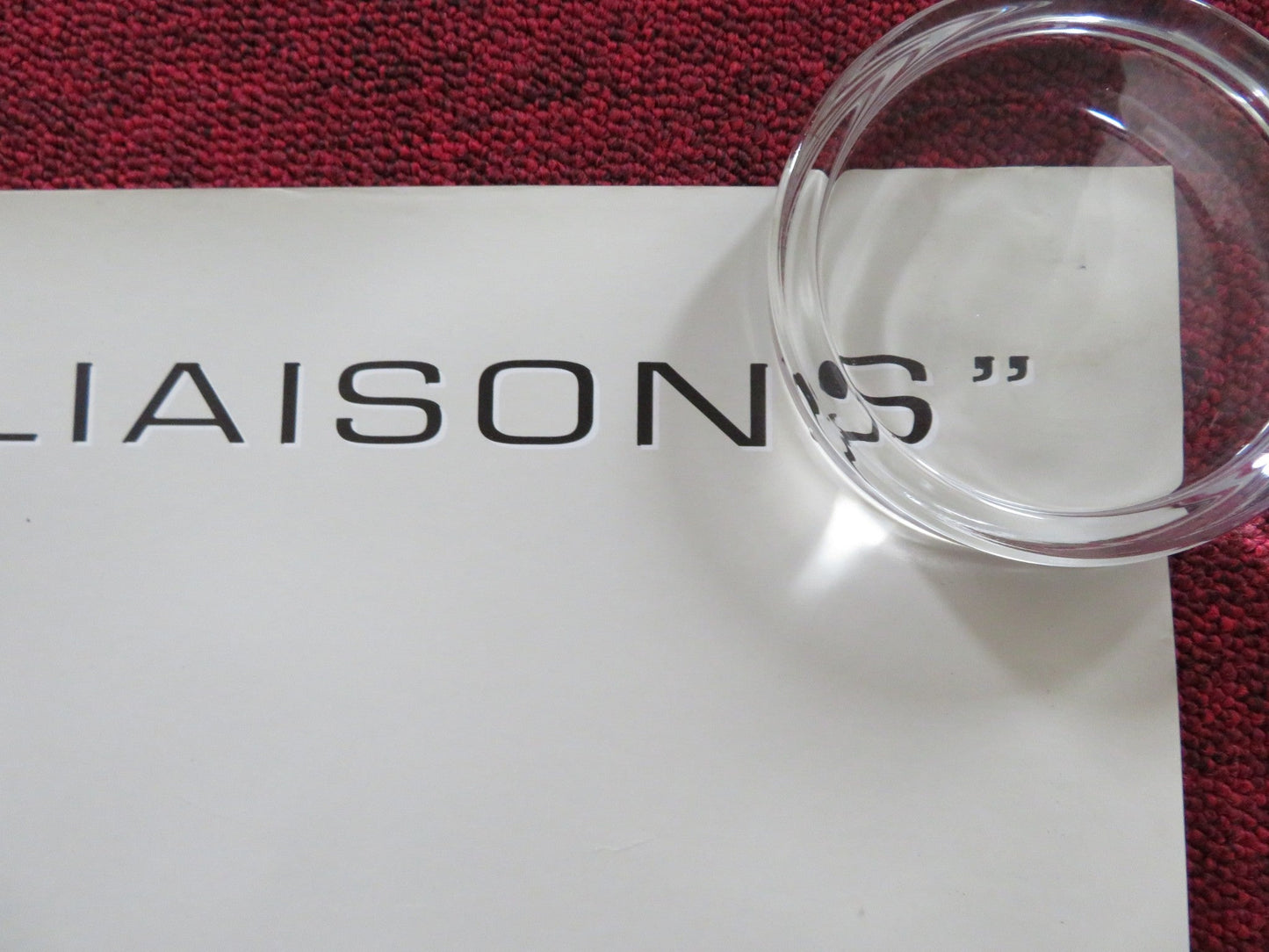 THE SECRET AGENT UK QUAD (30"x 40") ROLLED POSTER BOB HOSKINS ARQUETTE 1996 Rendezvous Cinema Movie posters