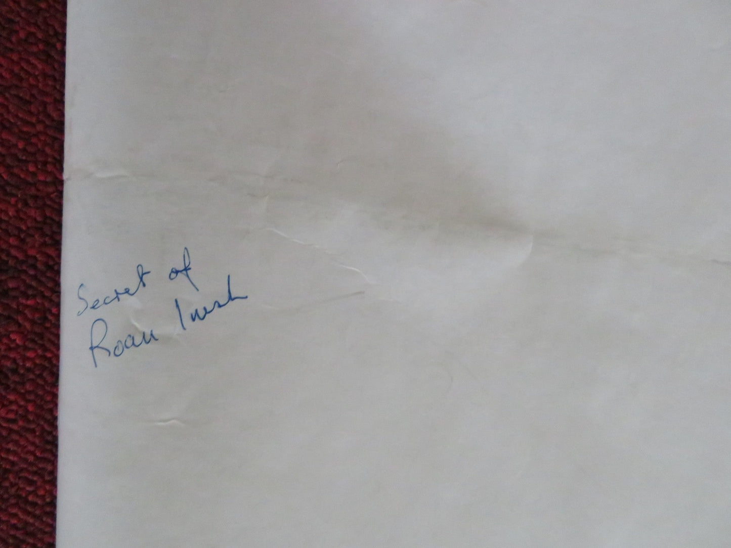 THE SECRET OF ROAN INISH UK QUAD (30"x 40") ROLLED POSTER S. LYNCH J. LYNCH 1994 Rendezvous Cinema Movie posters