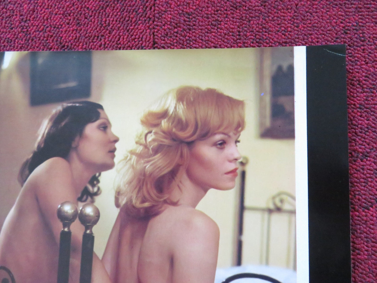 THE SENSUOUS THREE - D ITALIAN FOTOBUSTA POSTER MASCHA RABBEN GABI LARIFARI 1972 Rendezvous Cinema Movie posters