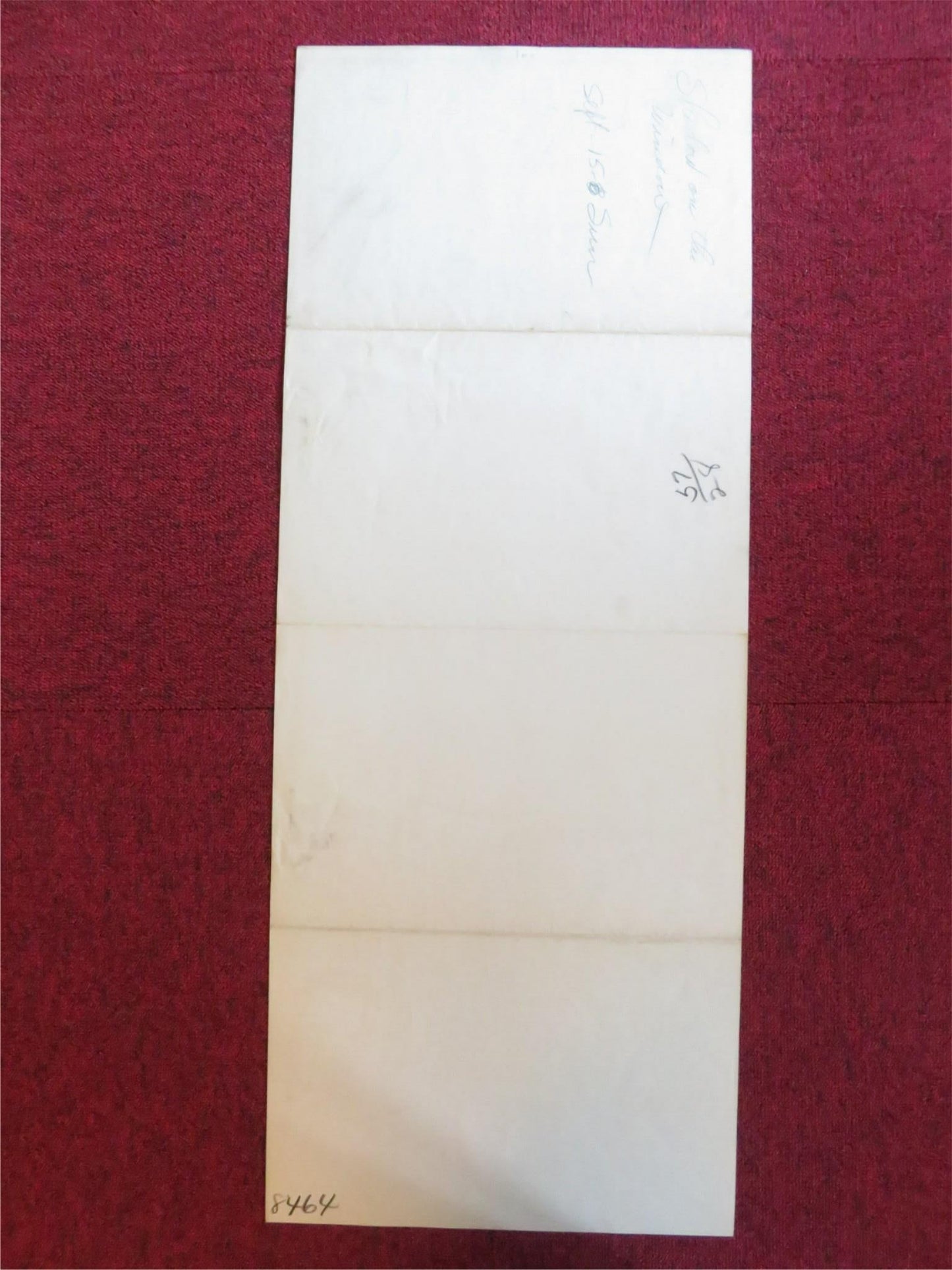 THE SHADOW ON THE WINDOW US INSERT (14"x 36") POSTER P. CAREY BETTY GARRETT 1957 Rendezvous Cinema Movie posters