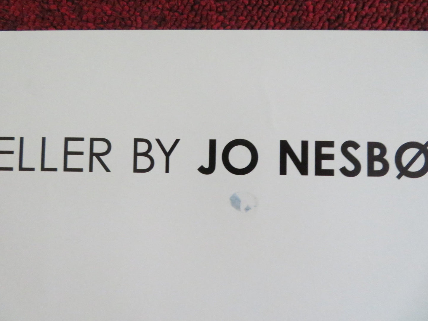 THE SNOWMAN UK QUAD (30"x 40") ROLLED POSTER MICHAEL FASSBENDER R. FERGUSON 2017 Rendezvous Cinema Movie posters