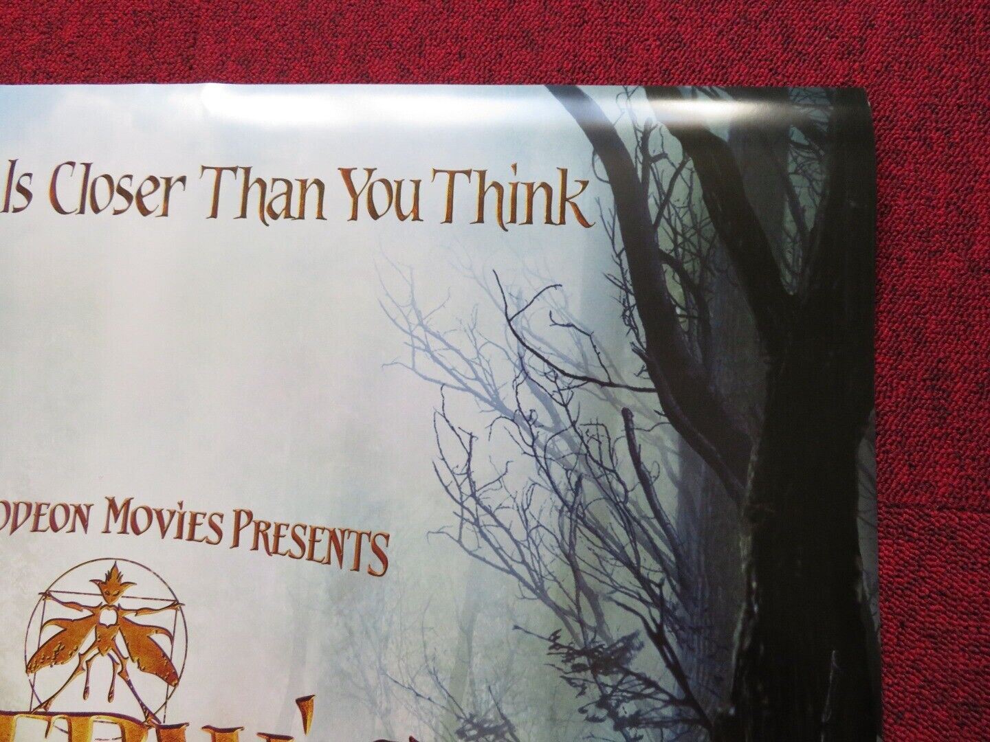 THE SPIDERWICK CHRONICLES US ONE SHEET ROLLED POSTER FREDDIE HIGHMORE 2008 Movie posters