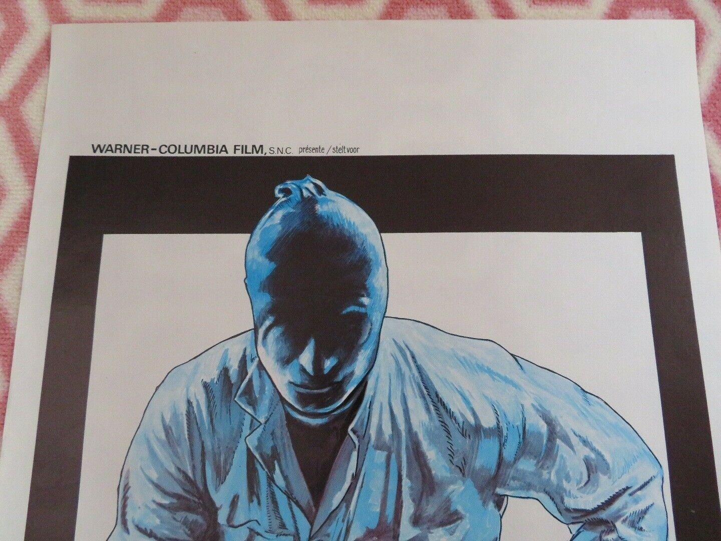 THE SQUEEZE BELGIUM (22"x14.5") POSTER FREDDIE STAR STACY KEACH 1977 - Rendezvous Cinema