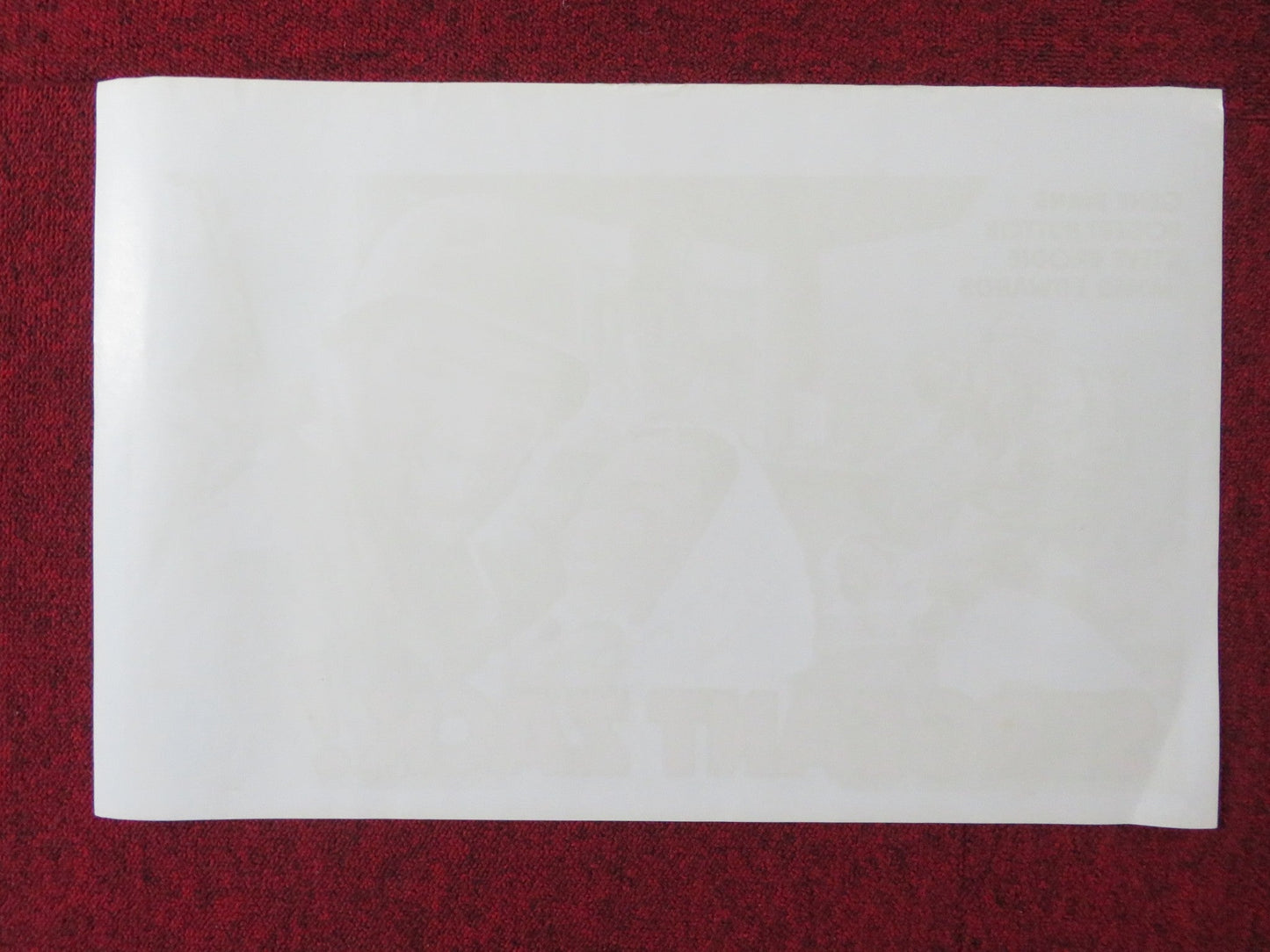 THE STEEL HELMET BELGIUM (14.5"x 21.5") POSTER GENE EVANS ROBERT HUTTON 1951 Rendezvous Cinema Movie posters