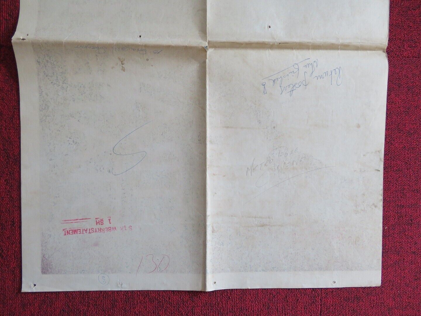 THE STRAWBERRY STATEMENT FOLDED US ONE SHEET POSTER BRUCE DAVISON 1970 Movie posters