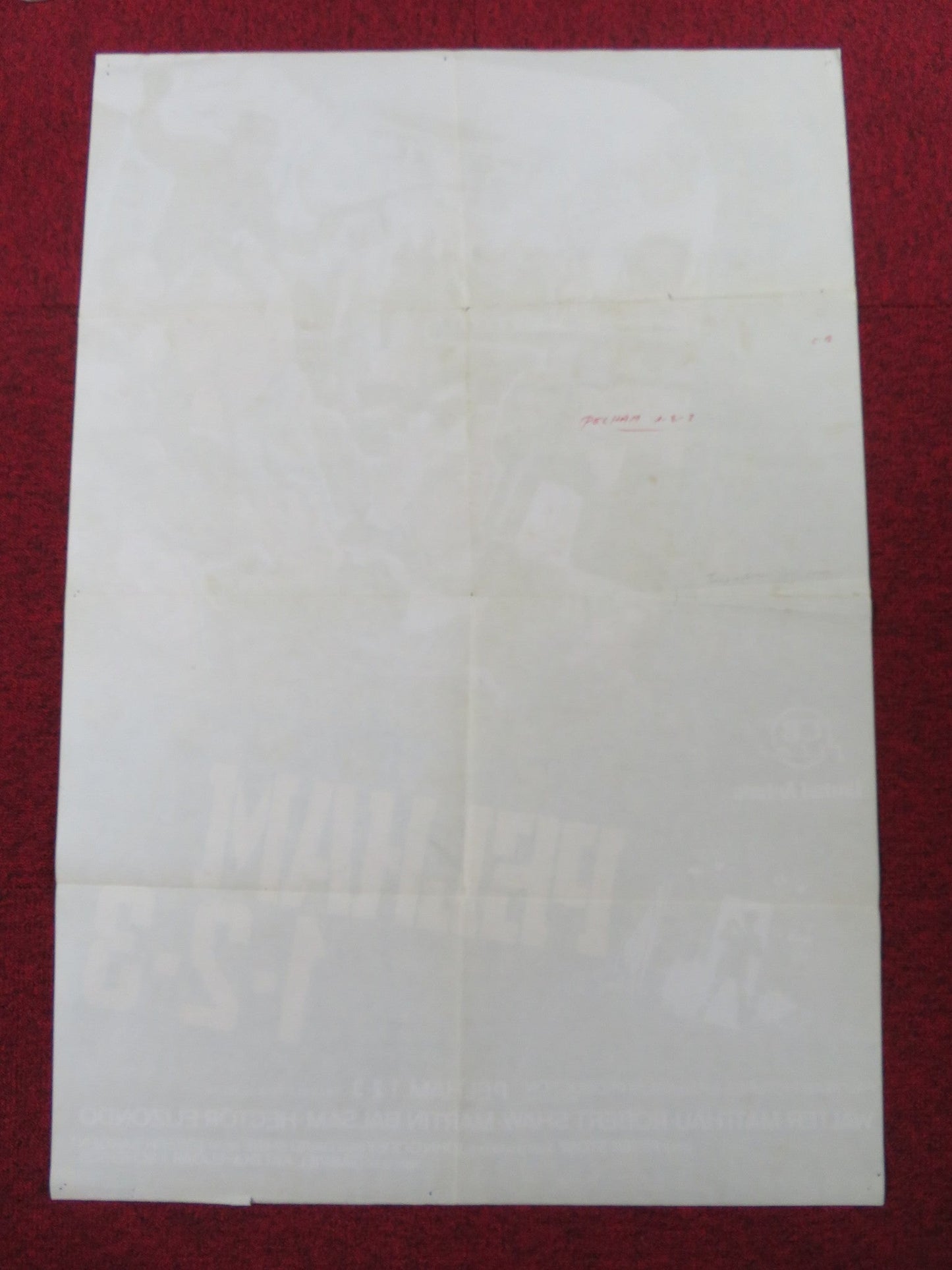 THE TAKING OF PELHAM ONE TWO THREE SPANISH POSTER WALTER MATTHAU R. SHAW 1974 Rendezvous Cinema Movie posters