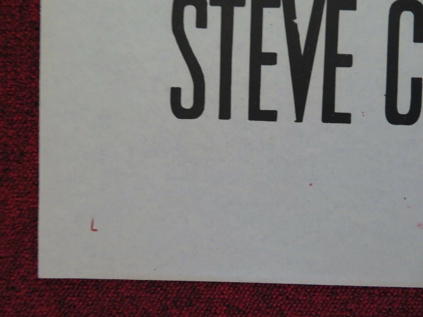 THE TANKS ARE COMING FOLDED ARGENTINA ONE SHEET POSTER STEVE COCHRAN PHILIP 1951 - Rendezvous Cinema