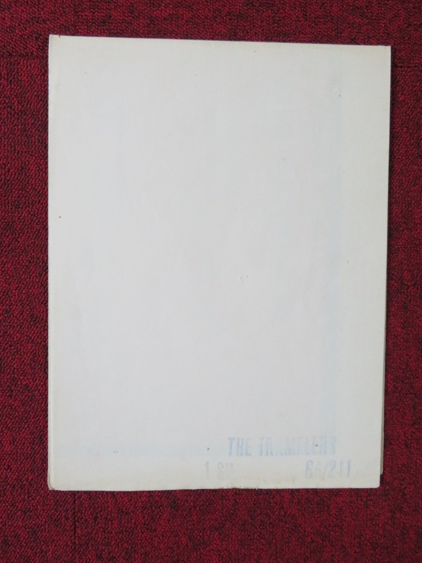 THE TRAMPLERS FOLDED US ONE SHEET POSTER GORDON SCOTT JOSEPH COTTEN 1966 Rendezvous Cinema Movie posters