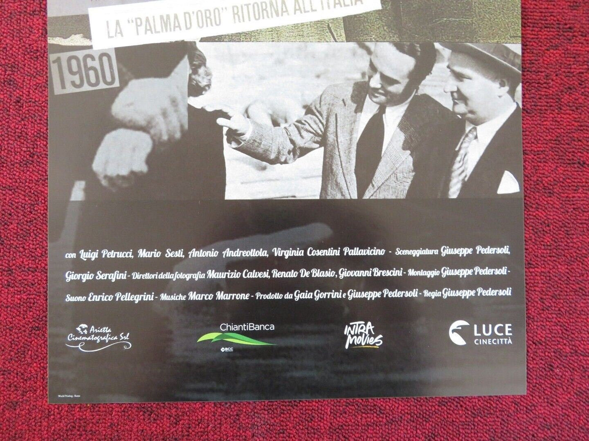 THE TRUTH ABOUT LA DOLCE VITA ITALIAN LOCANDINA (26.5"x12.5") POSTER 2020 Rendezvous Cinema Movie posters