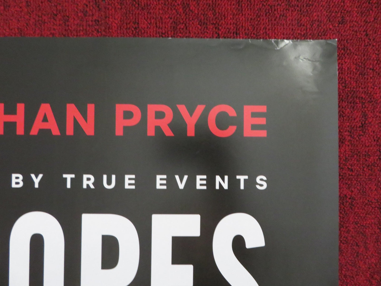 THE TWO POPES UK QUAD (30"x 40") ROLLED POSTER ANTHONY HOPKINS J.PRYCE 2019 Rendezvous Cinema Movie posters