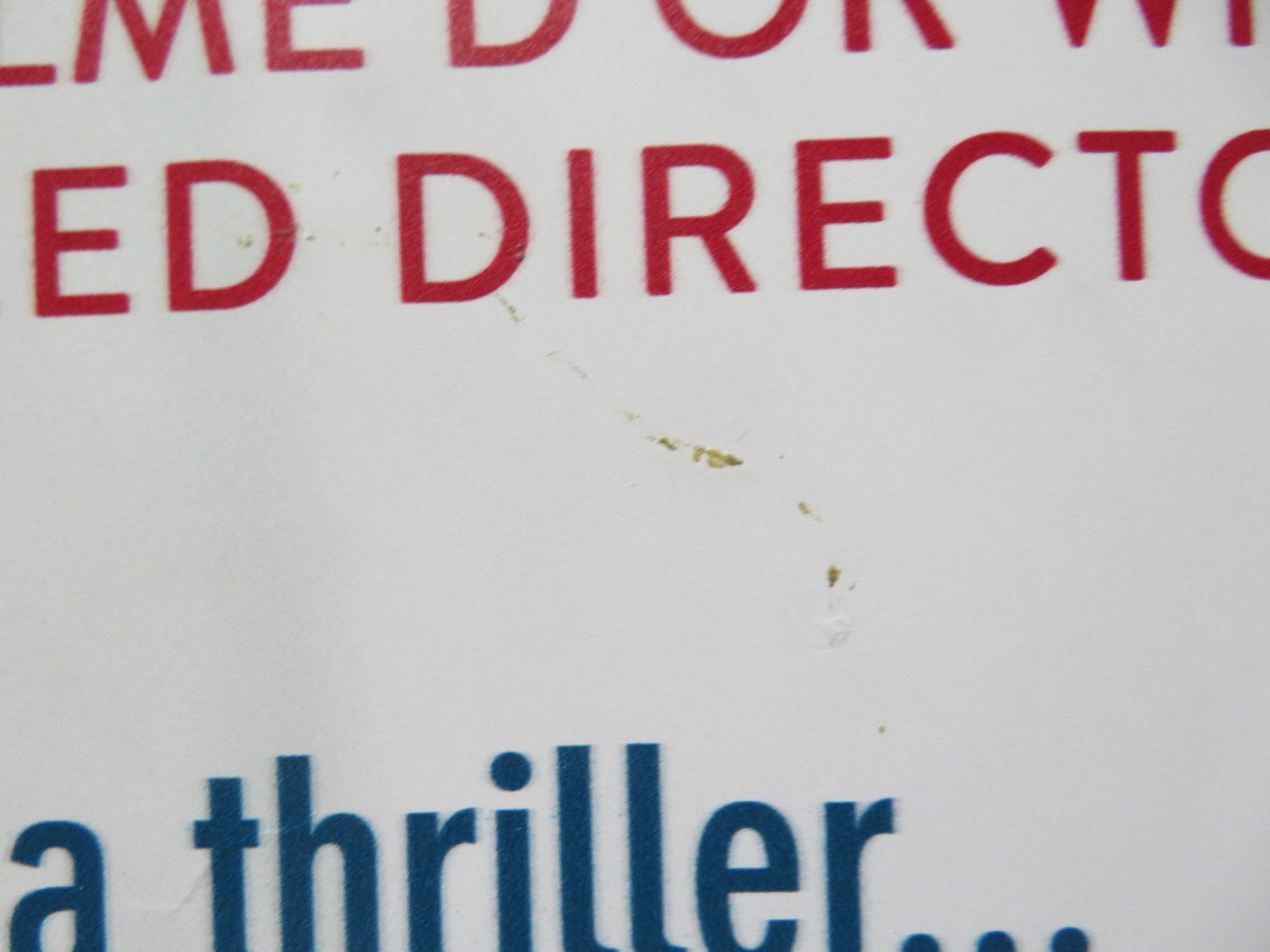 THE UNKNOWN GIRL UK QUAD (30"x 40") ROLLED POSTER ADELE HAENEL O. BONNAUD 2016 Rendezvous Cinema Movie posters