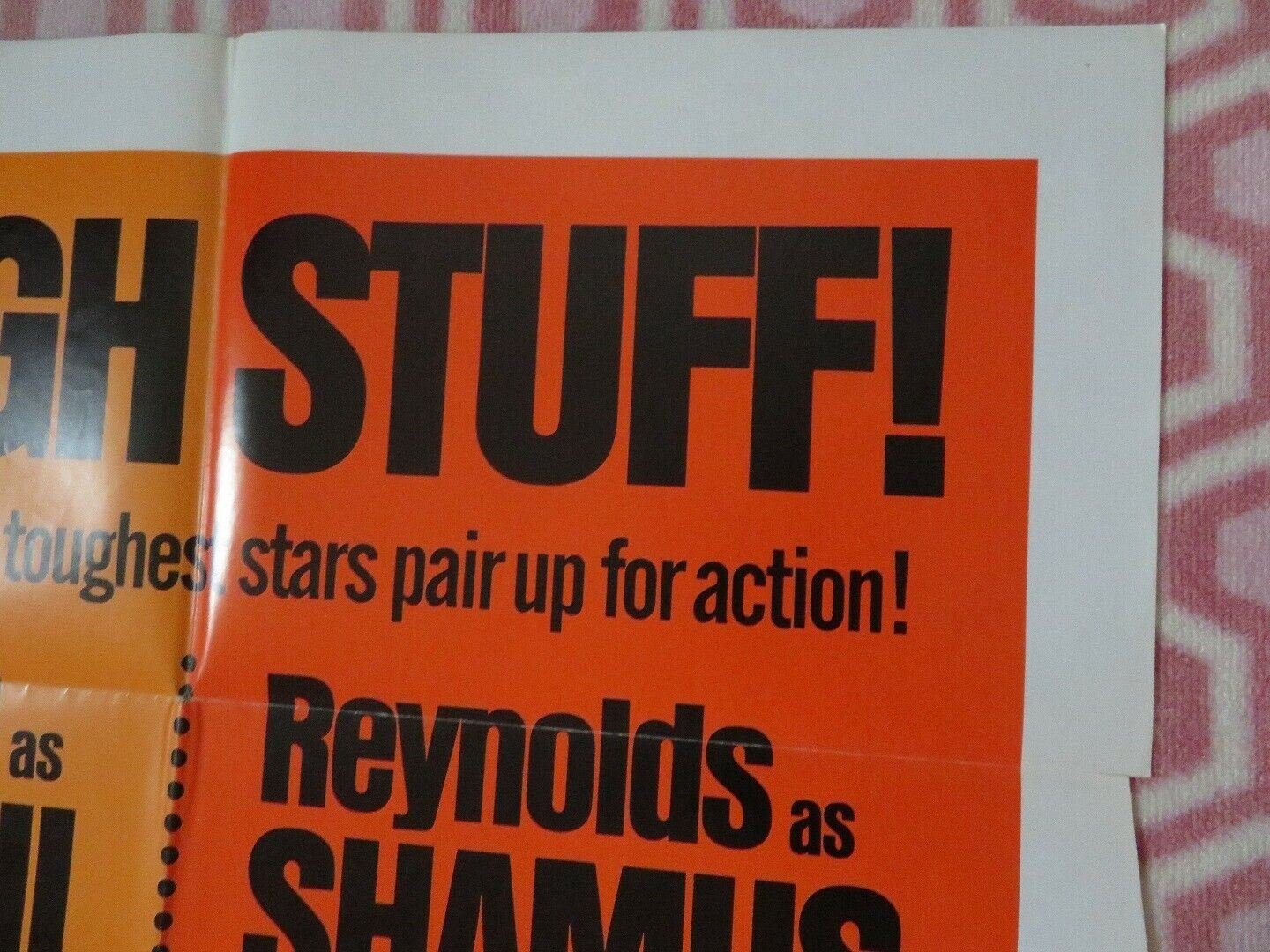 THE VALACHI PAPERS SHAMUS DOUBLE BILL US ONE SHEET POSTER BRONSON 1973 Movie posters