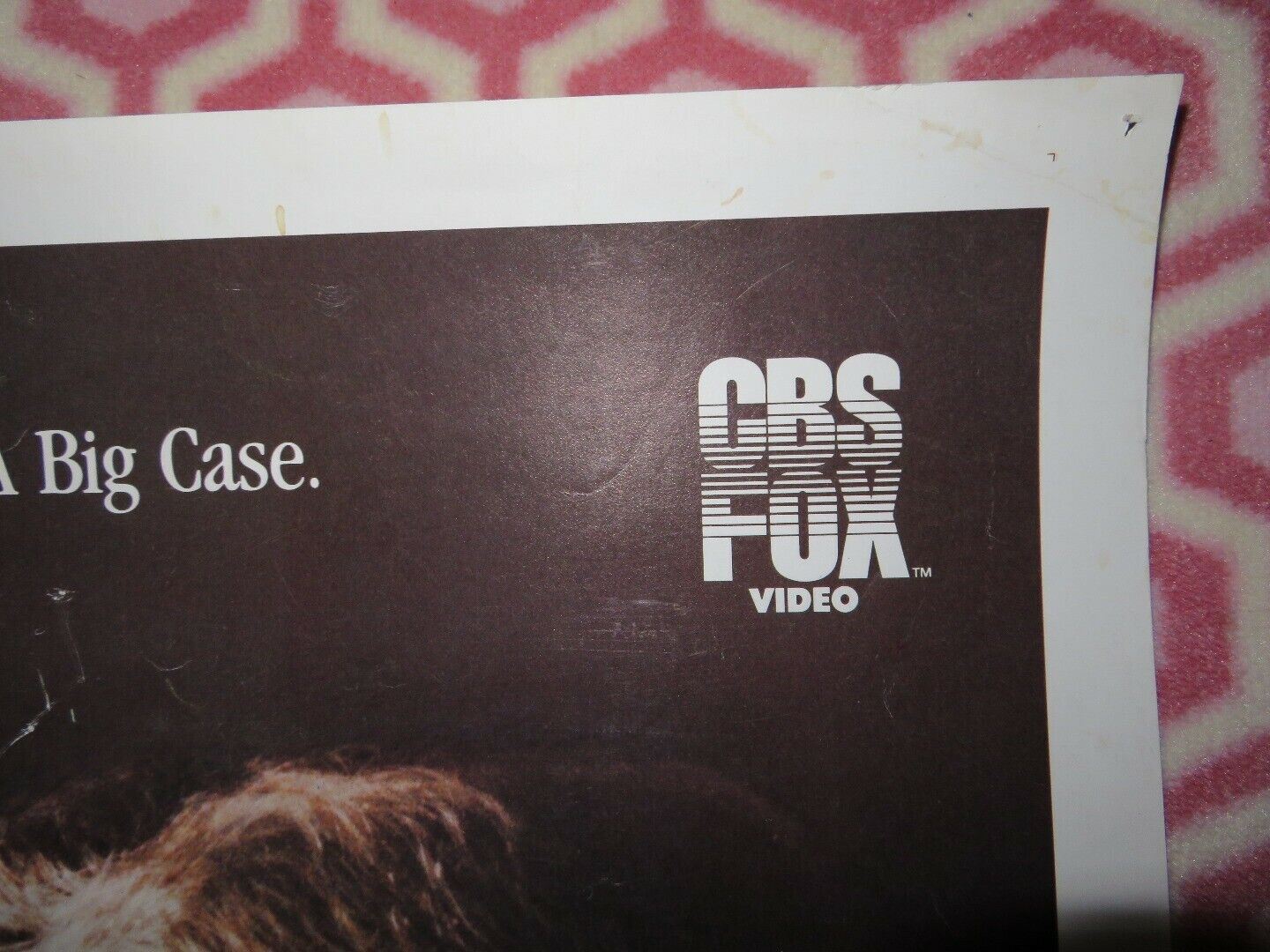 THE VERDICT US ROLLED POSTER ON CARD PAUL NEWMAN 1982 Movie posters