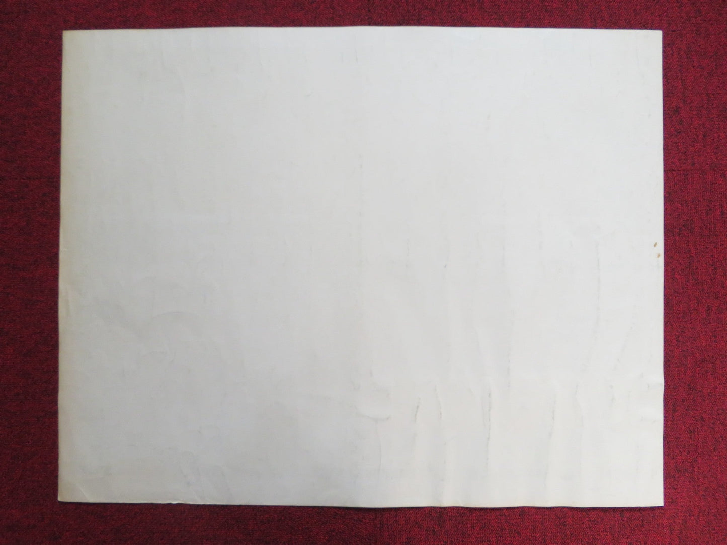 THE VISIT US HALF SHEET (22"x 28") POSTER INGRID BERGMAN ANTHONY QUINN 1964 Rendezvous Cinema Movie posters