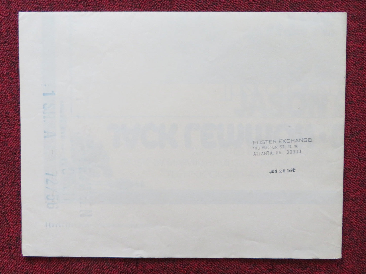 THE WAR BETWEEN MEN AND WOMEN FOLDED US ONE SHEET POSTER JACK LEMMON 1972 Rendezvous Cinema Movie posters