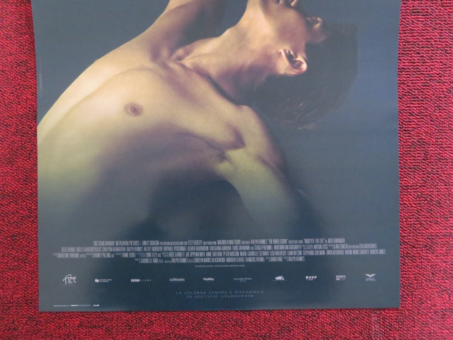 THE WHITE CROW CALL ITALIAN LOCANDINA POSTER RALPH FIENNES OLEG IVENKO 2018 Rendezvous Cinema Movie posters