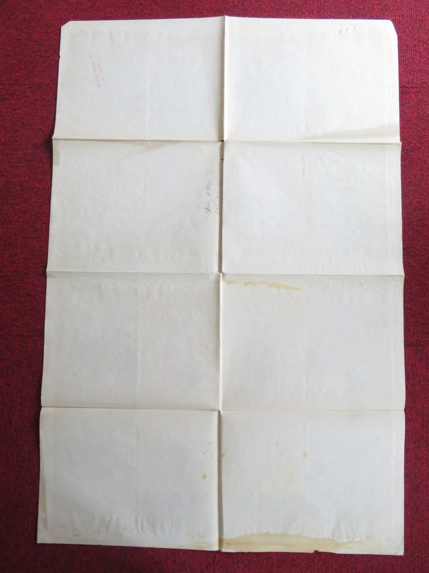 THESE WILDER YEARS FOLDED US ONE SHEET POSTER JAMES CAGNEY BARBARA STANWYCK 1956 Rendezvous Cinema Movie posters