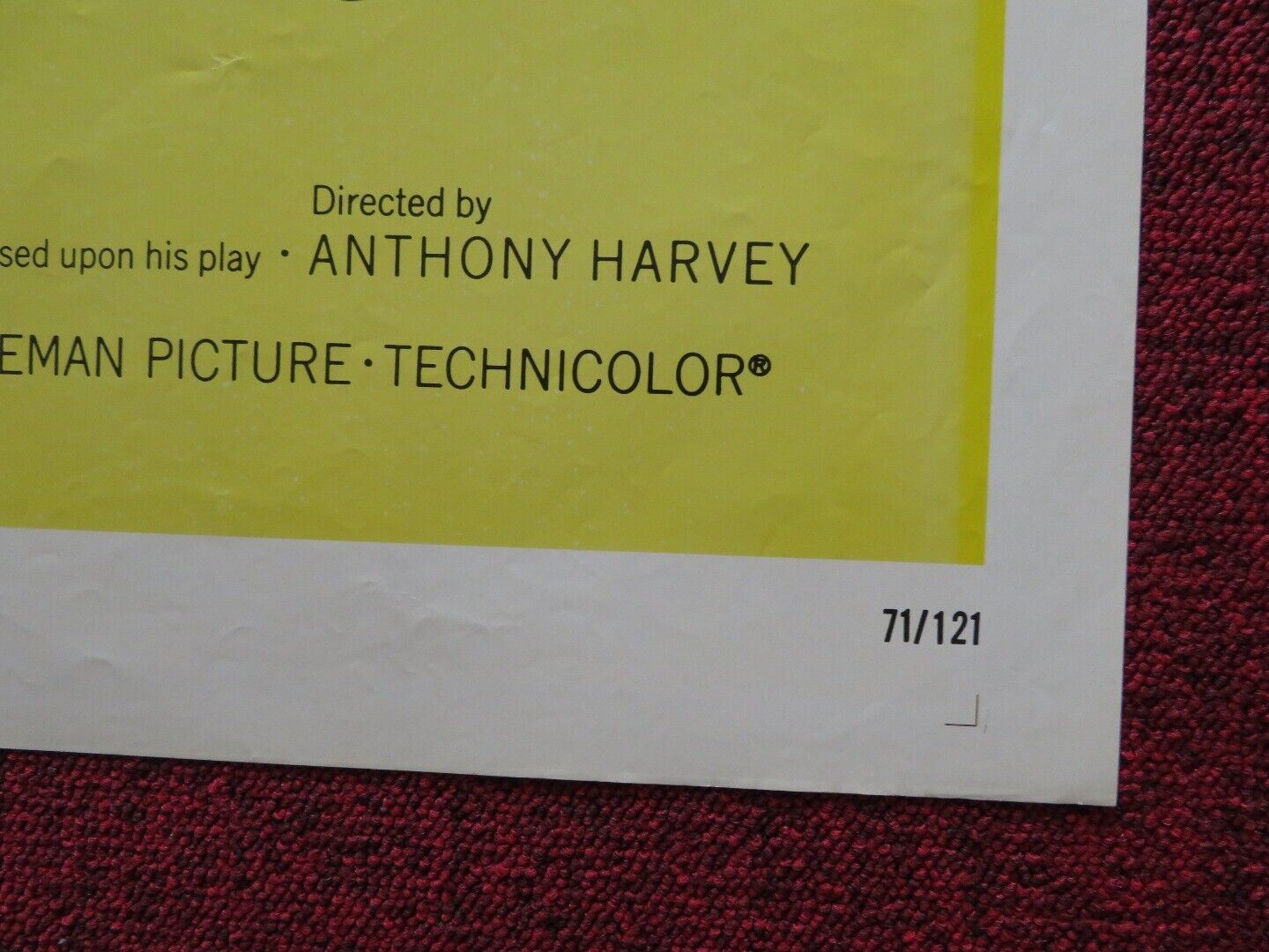THEY MIGHT BE GIANTS FOLDED US ONE SHEET POSTER GEORGE C. SCOTT 1971 - Rendezvous Cinema