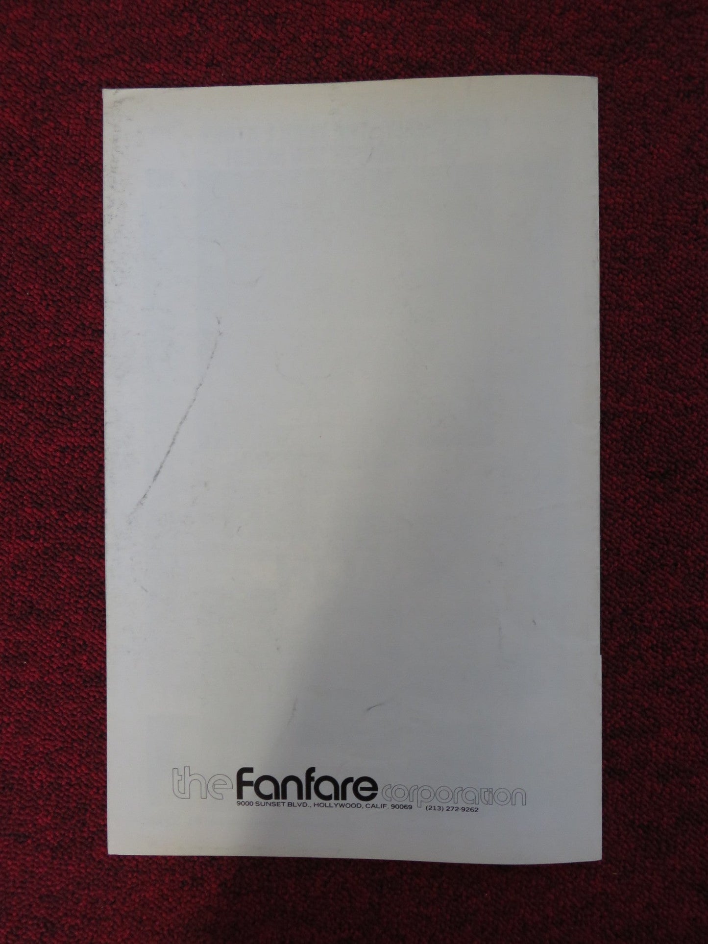 THIS IS A HIJACK UNCUT FANFARE PRESS BOOK ADAM ROARKE NEVILLE BRAND 1973 Rendezvous Cinema Movie posters