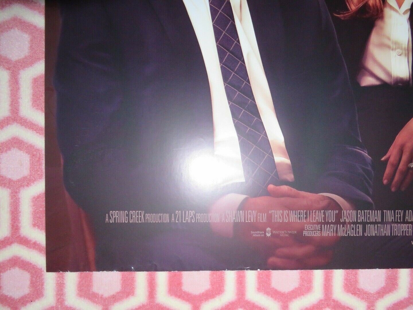 THIS IS WHERE YOU LEAVE QUAD (30"x 40") ROLLED POSTER JASON BATEMAN TINA FEY '14 - Rendezvous Cinema