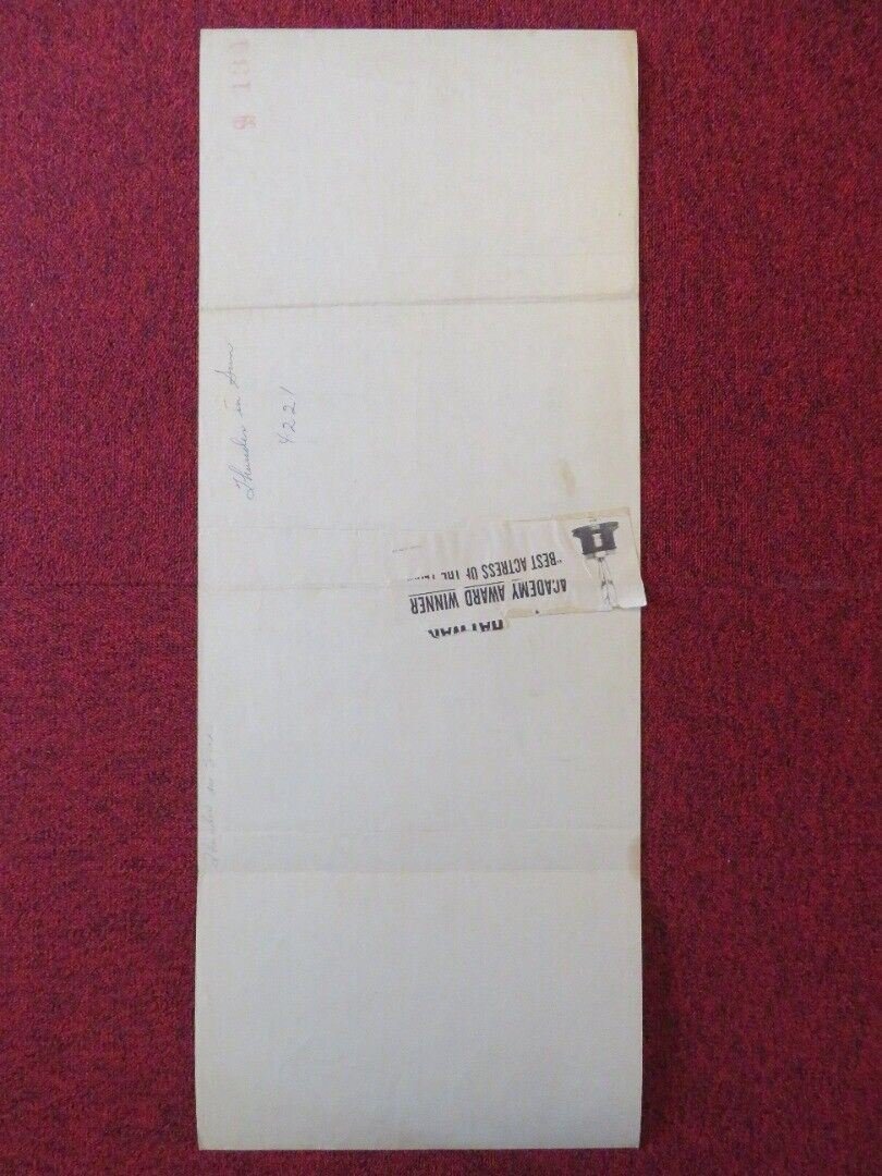 THUNDER IN THE SUN US INSERT (14"x 36") POSTER SUSAN HAYWARD JEFF CHANDLER 1959 Movie posters