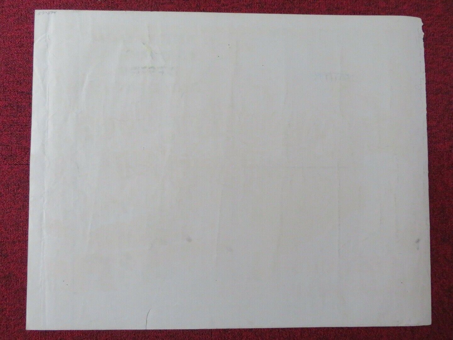 THUNDER OVER TANGIER US HALF SHEET (22"x 28") POSTER ROBERT HUTTON 1957 Movie posters