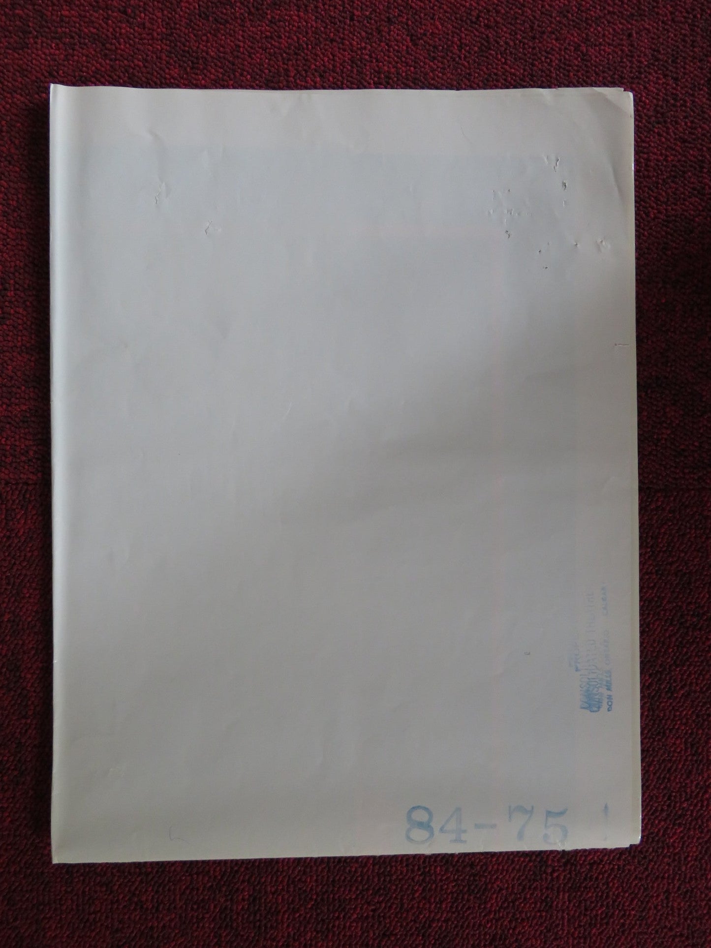 TIGHTROPE FOLDED US ONE SHEET POSTER CLINT EASTWOOD 1984 Rendezvous Cinema Movie posters