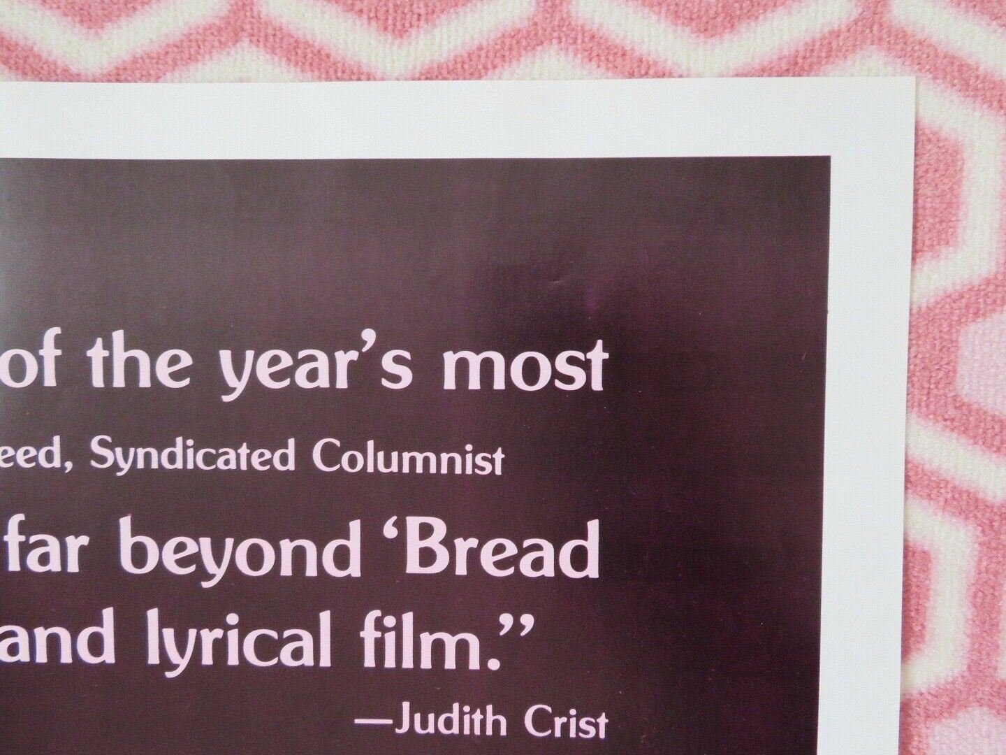 TO FORGET VENICE FOLDED US ONE SHEET POSTER ERLAND JOSEPHSON 1980 Movie posters