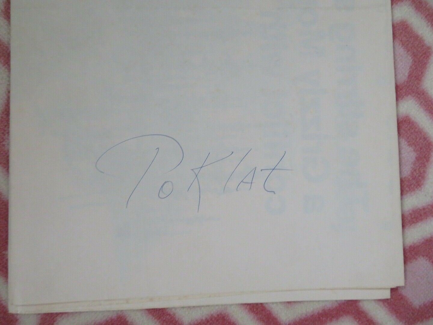 TOLKLAT FOLDED US ONE SHEET POSTER LEON AMES 1971 Movie posters