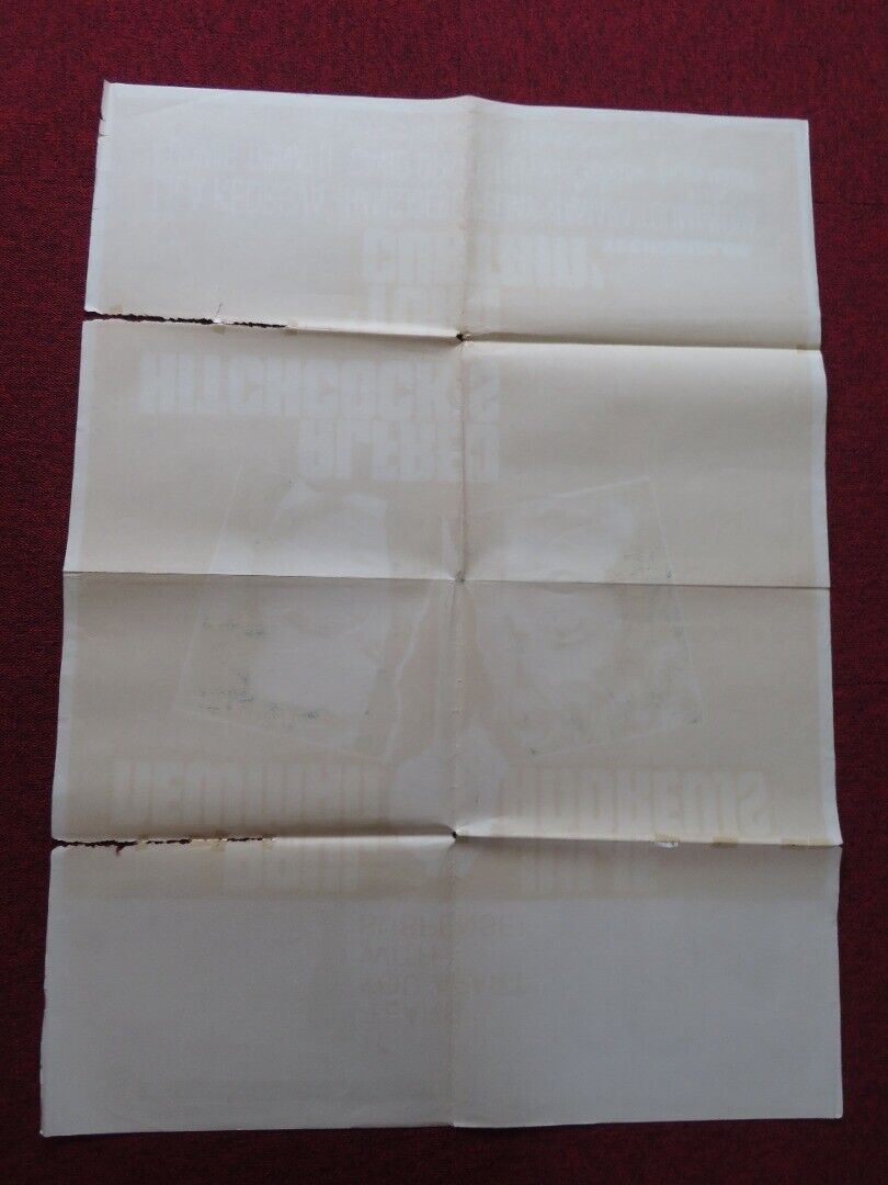 TORN CURTAIN FOLDED TURKISH ONE SHEET POSTER HITCHCOCK PAUL NEWMAN 1970 Movie posters