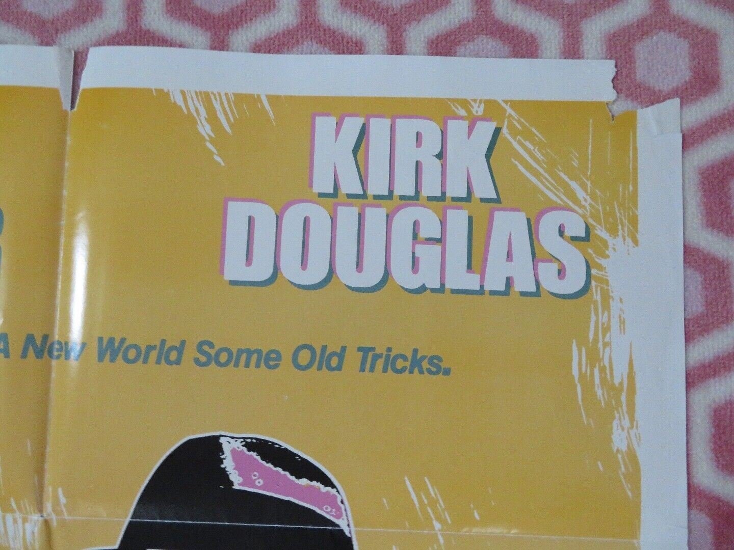 TOUGH GUYS FOLDED US ONE SHEET POSTER BURT LANCASTER KIRK DOUGLAS 1986 Movie posters