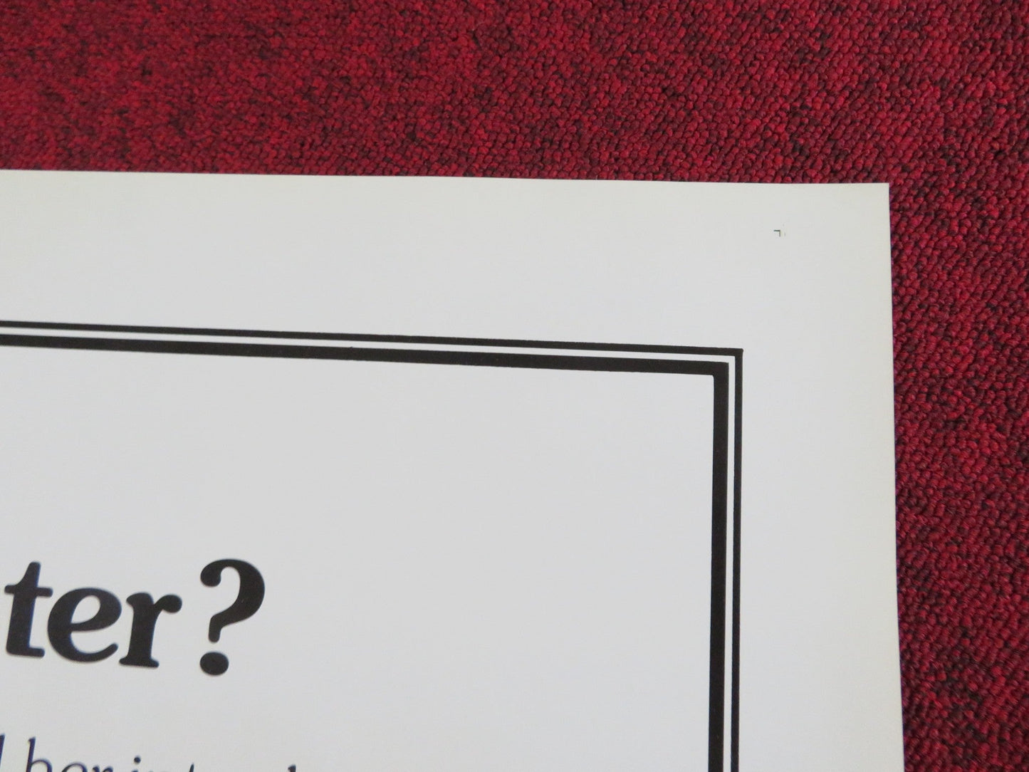 TRACKDOWN - STYLE B FOLDED US ONE SHEET POSTER JAMES MITCHUM KAREN LAMM 1976 Rendezvous Cinema Movie posters