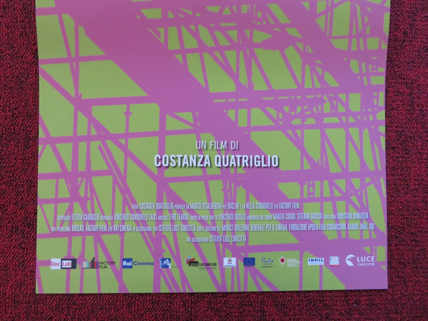 TRIANGLE ITALIAN LOCANDINA POSTER MARIELLA FASANELLA 2014 Rendezvous Cinema Movie posters