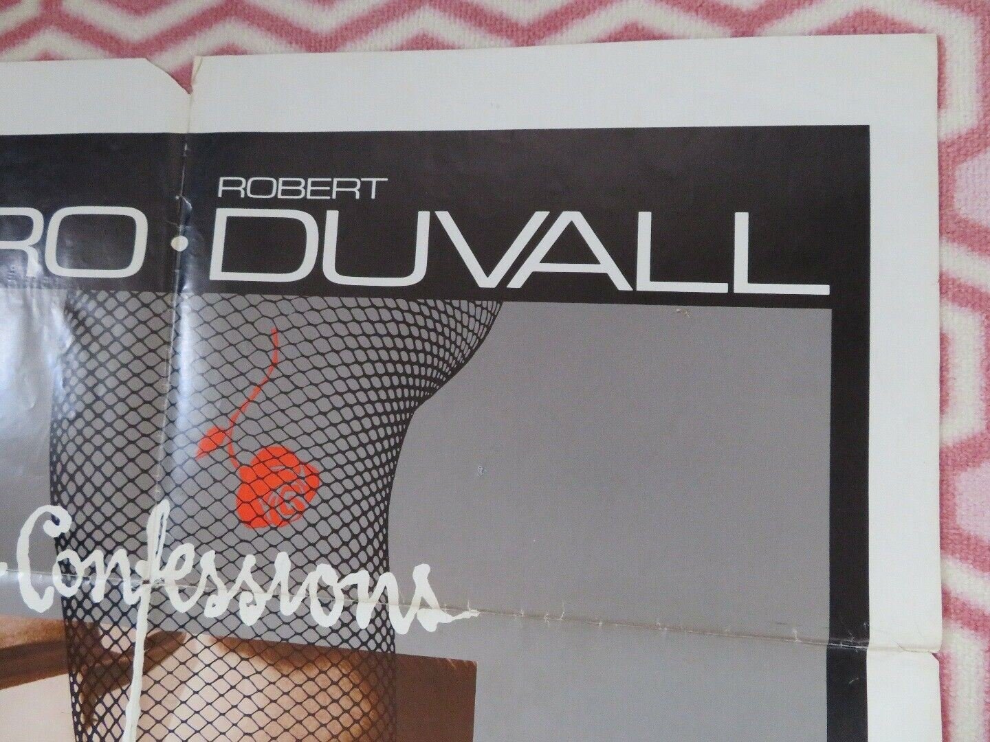 TRUE CONFESSIONS FOLDED US ONE SHEET POSTER ROBERT DENIRO ROBERT DUVALL 1981 Movie posters