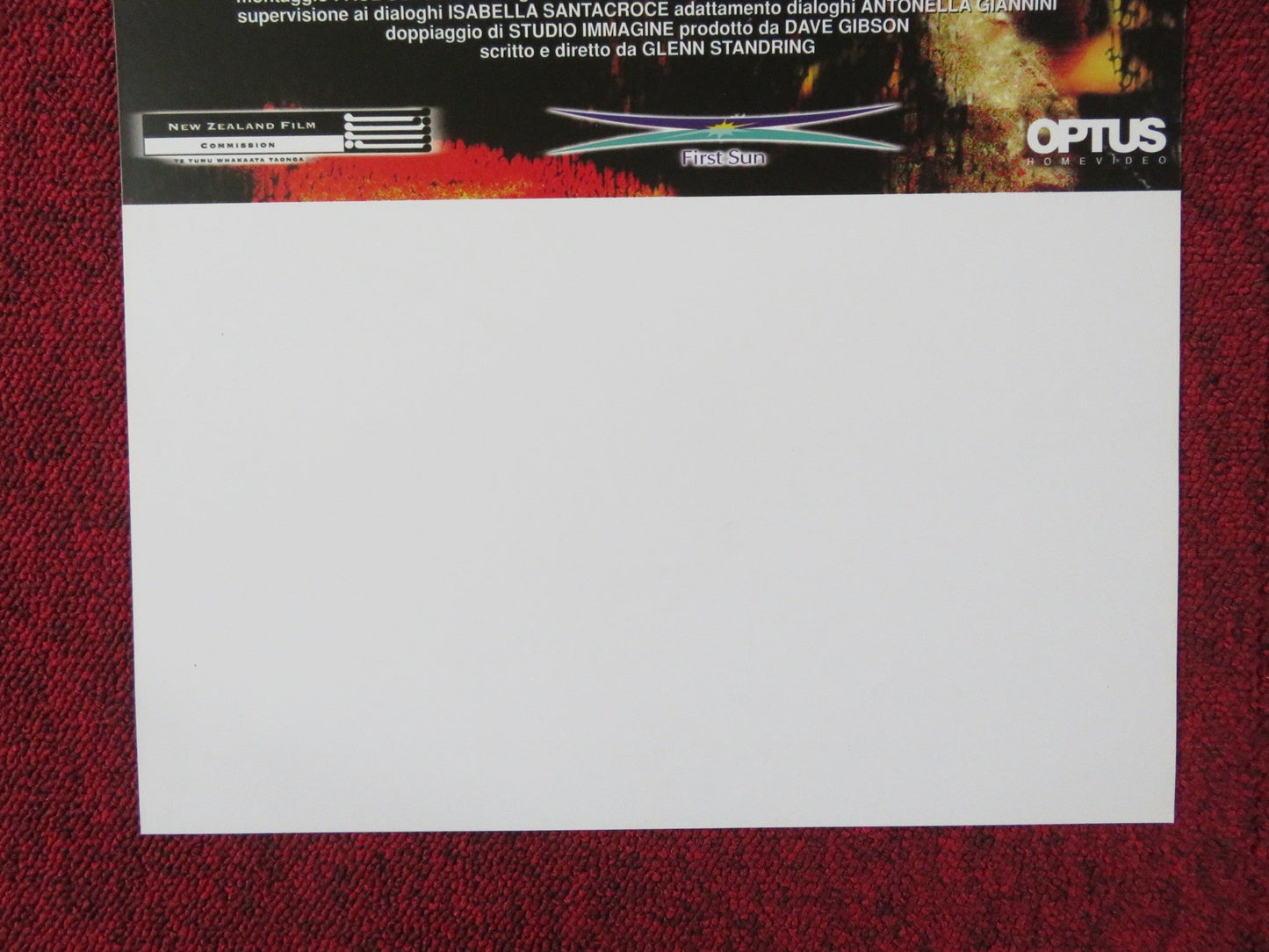 TRUTH ABOUT DEMONS ITALIAN LOCANDINA POSTER KARL URBAN KATIE WOLFE 2000 Rendezvous Cinema Movie posters