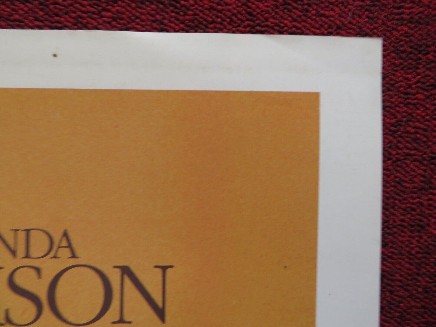 TURTLE DIARY FOLDED US ONE SHEET POSTER GLENDA JACKSON BEN KINGSLEY 1986 Movie posters