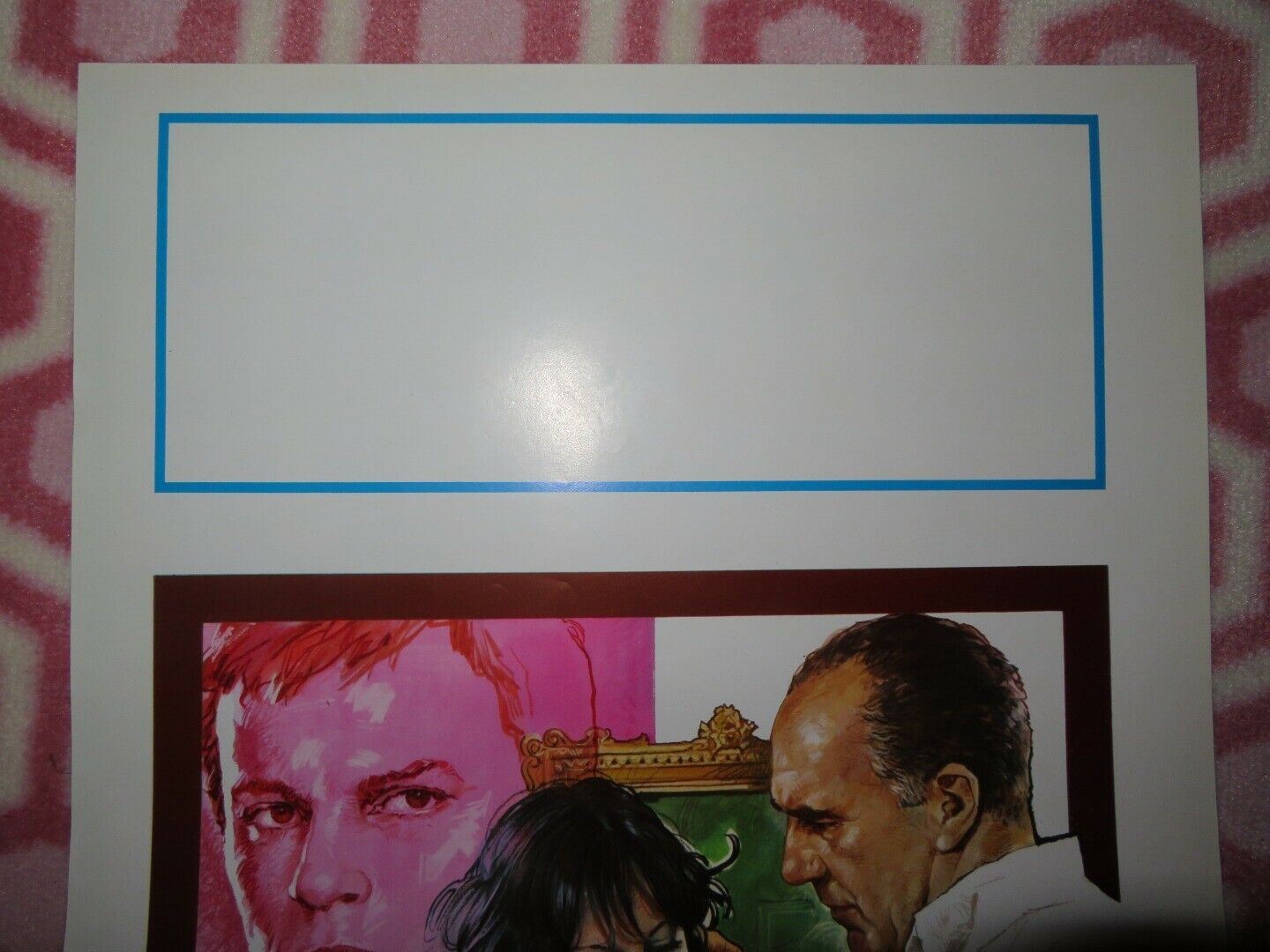 UNA DONNA DUE PASSIONI / Fire's Share ITALIAN LOCANDINA (27.5"x13") POSTER 1978 Movie posters
