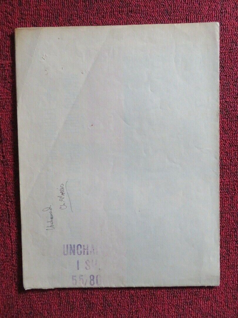 UNCHAINED FOLDED US ONE SHEET POSTER CHESTER MORRIS ELROY HIRSCH 1955 Movie posters