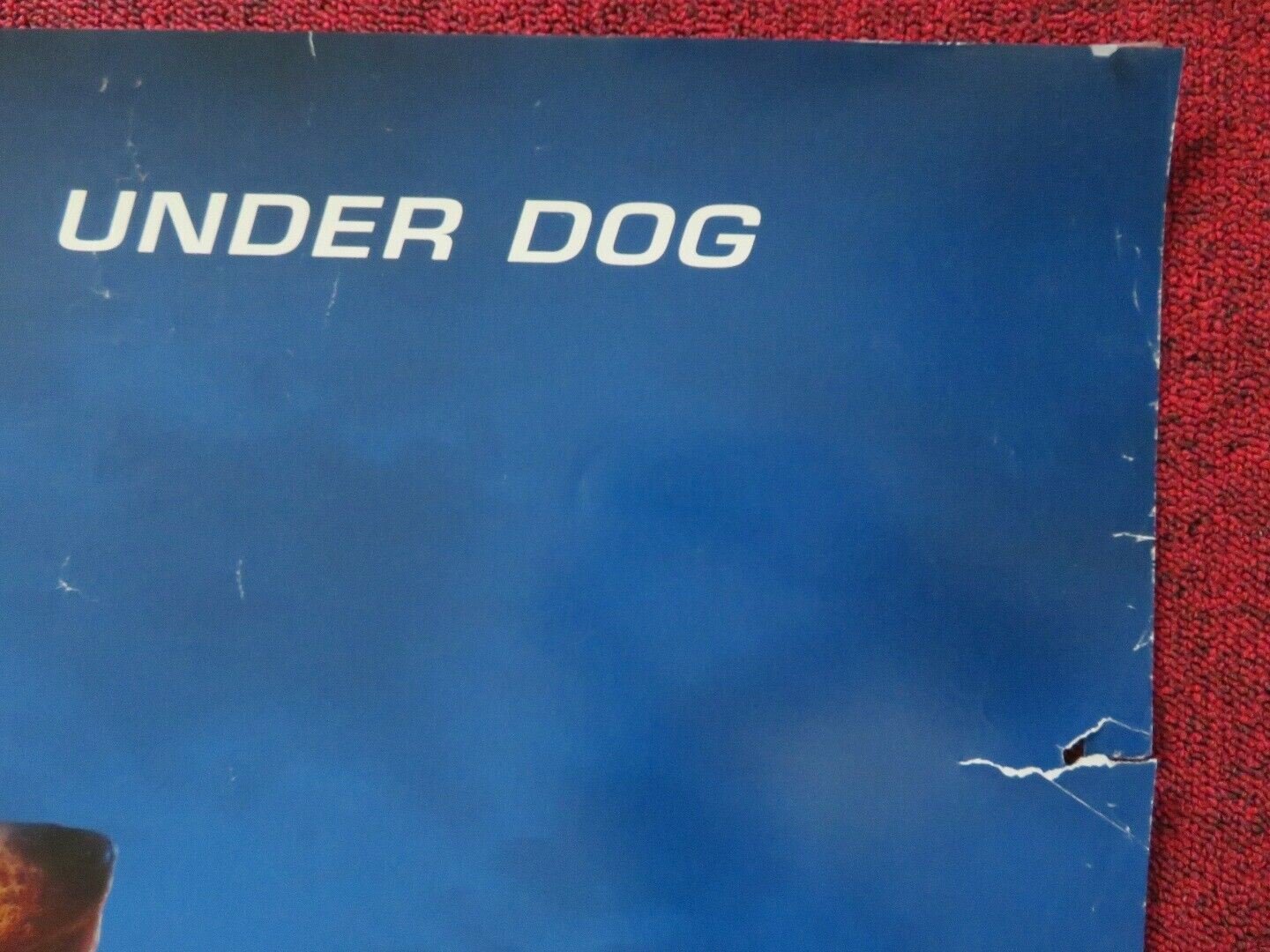 UNDERDOG US ONE SHEET ROLLED POSTER JASON LEE 2007 Movie posters