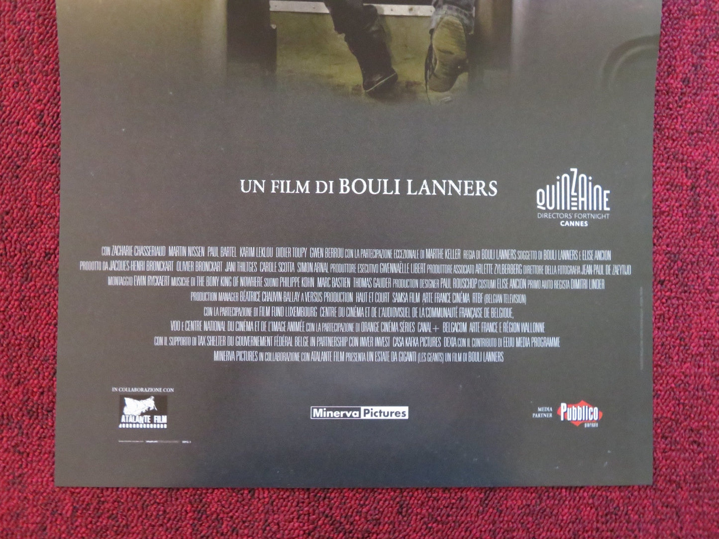 UN'ESTATE DA GIGANTI ITALIAN LOCANDINA POSTER ZACHARIE CHASSERIAUD 2011 Rendezvous Cinema Movie posters