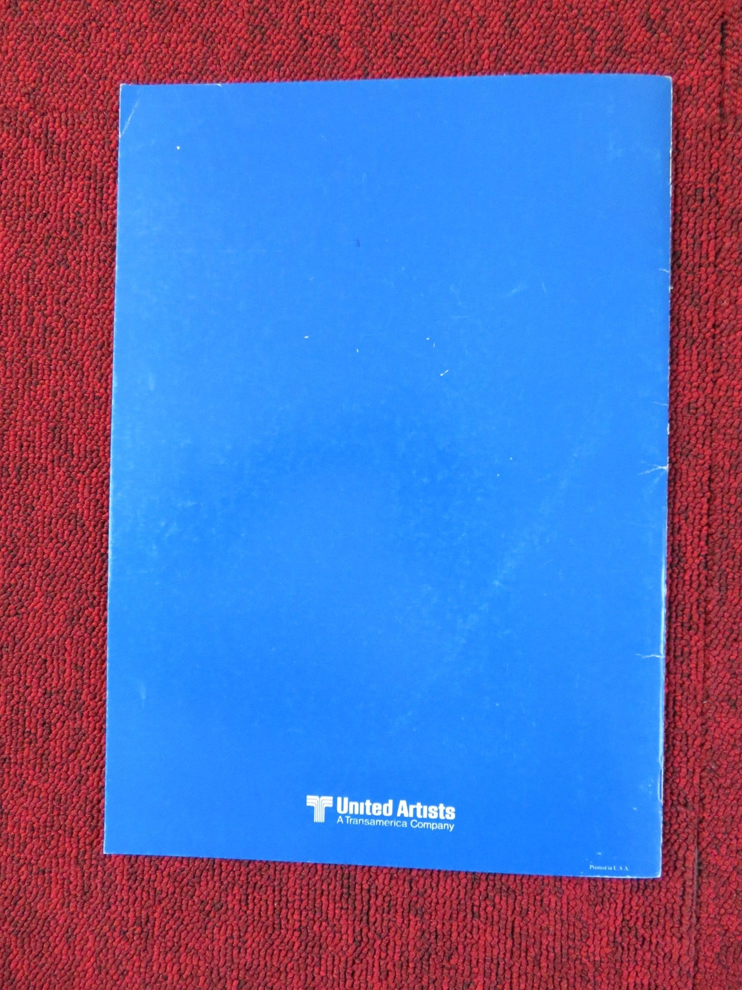 UNITED ARTISTS 60 ENTERTAINING YEARS 1979 MOVIE BROCHURE MGM LORIMAR Rendezvous Cinema Movie posters