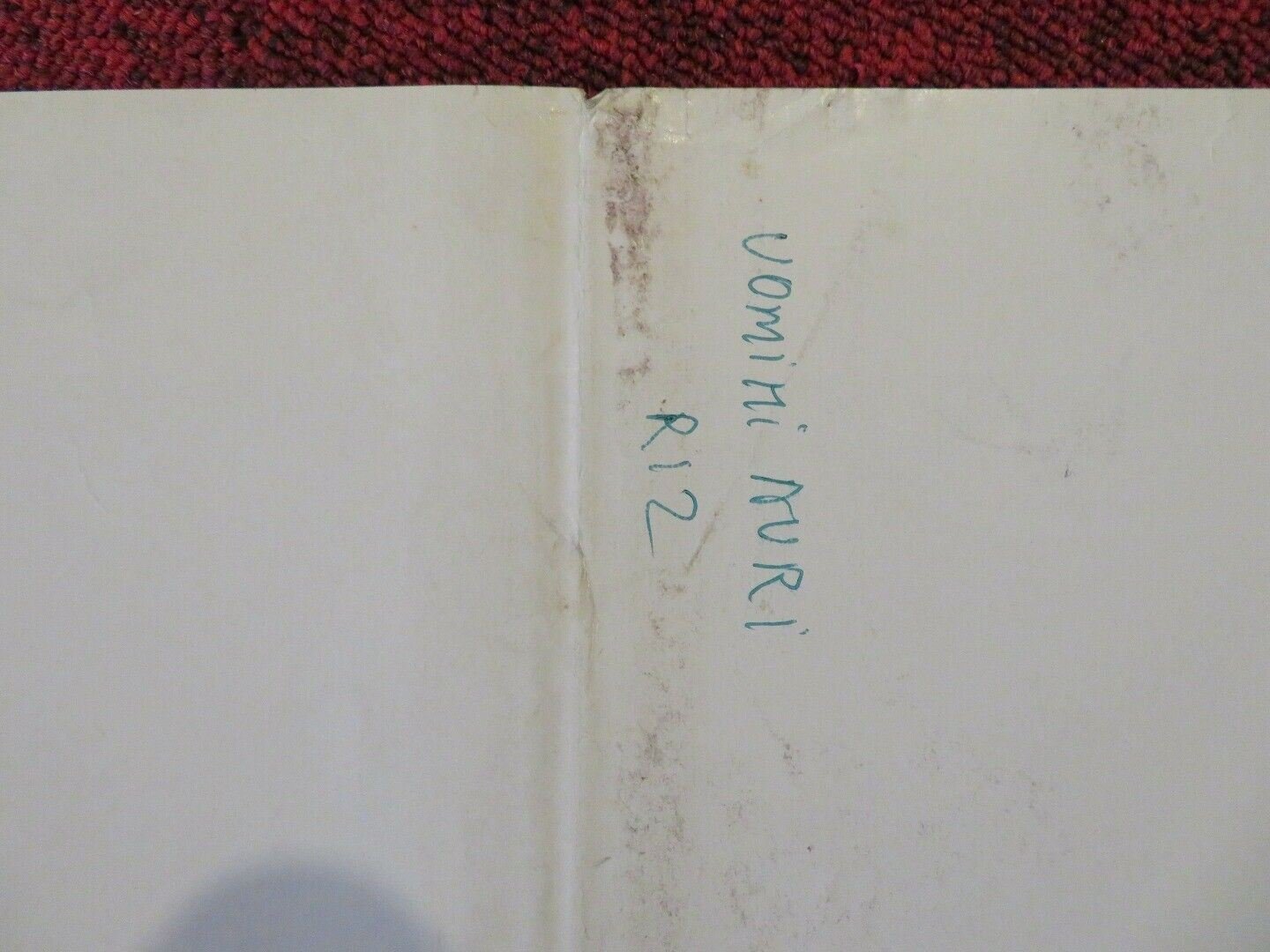 UOMINI DURI - D ITALIAN FOTOBUSTA POSTER ENRICO MONTESANO RENATO POZZETO 1987 Movie posters