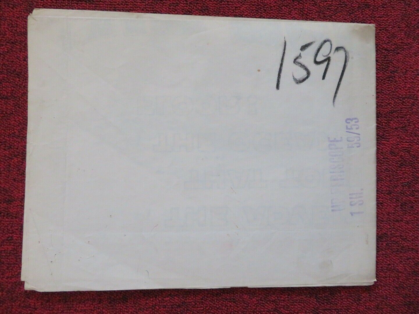 UP PERISCOPE FOLDED US ONE SHEET POSTER JAMES GARNER 1959 Movie posters