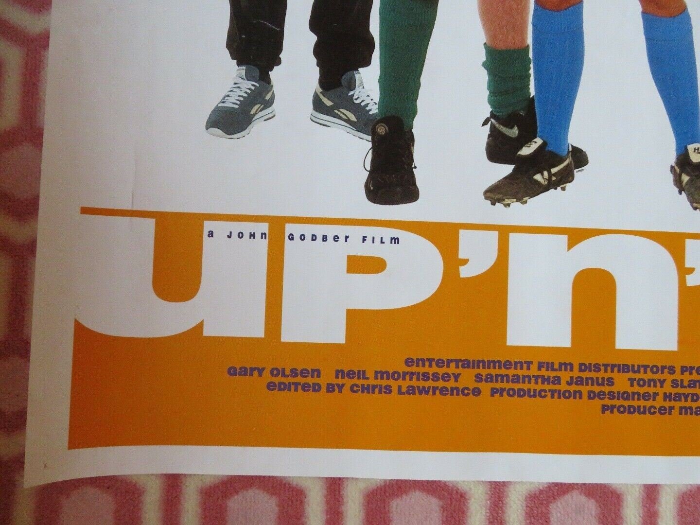 UP'N'UNDER QUAD (30"x 40")ROLLED POSTER GARY OLSEN NEIL MORRISSEY SAMANTHA JANUS Movie posters