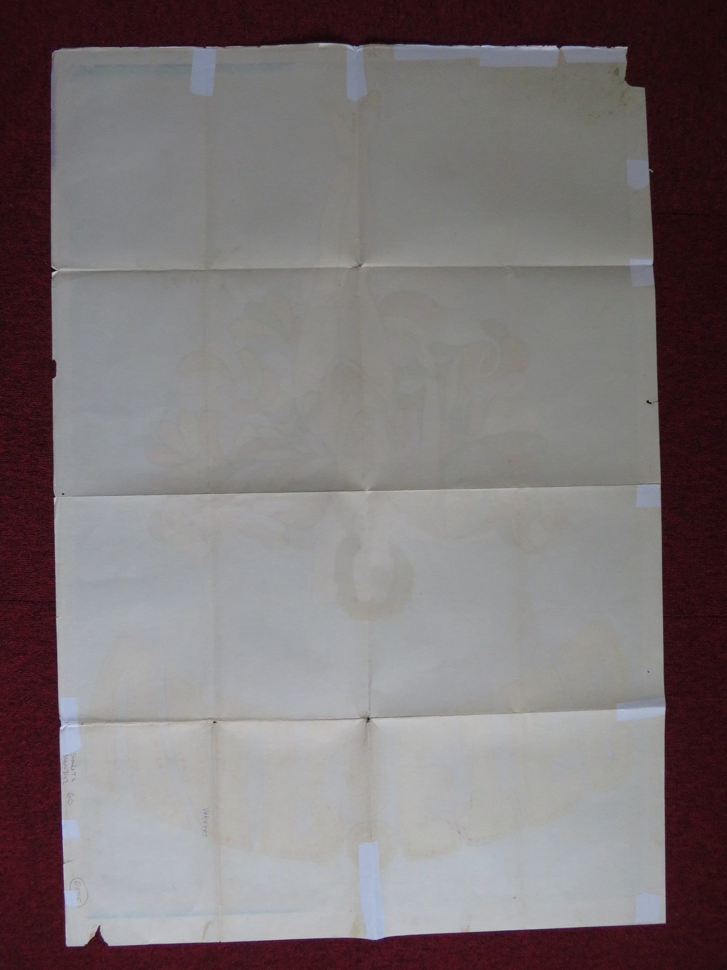 VARIETES ARGENTINIAN POSTER SARA MONTIEL VICENTE PARRA 1971 Rendezvous Cinema Movie posters