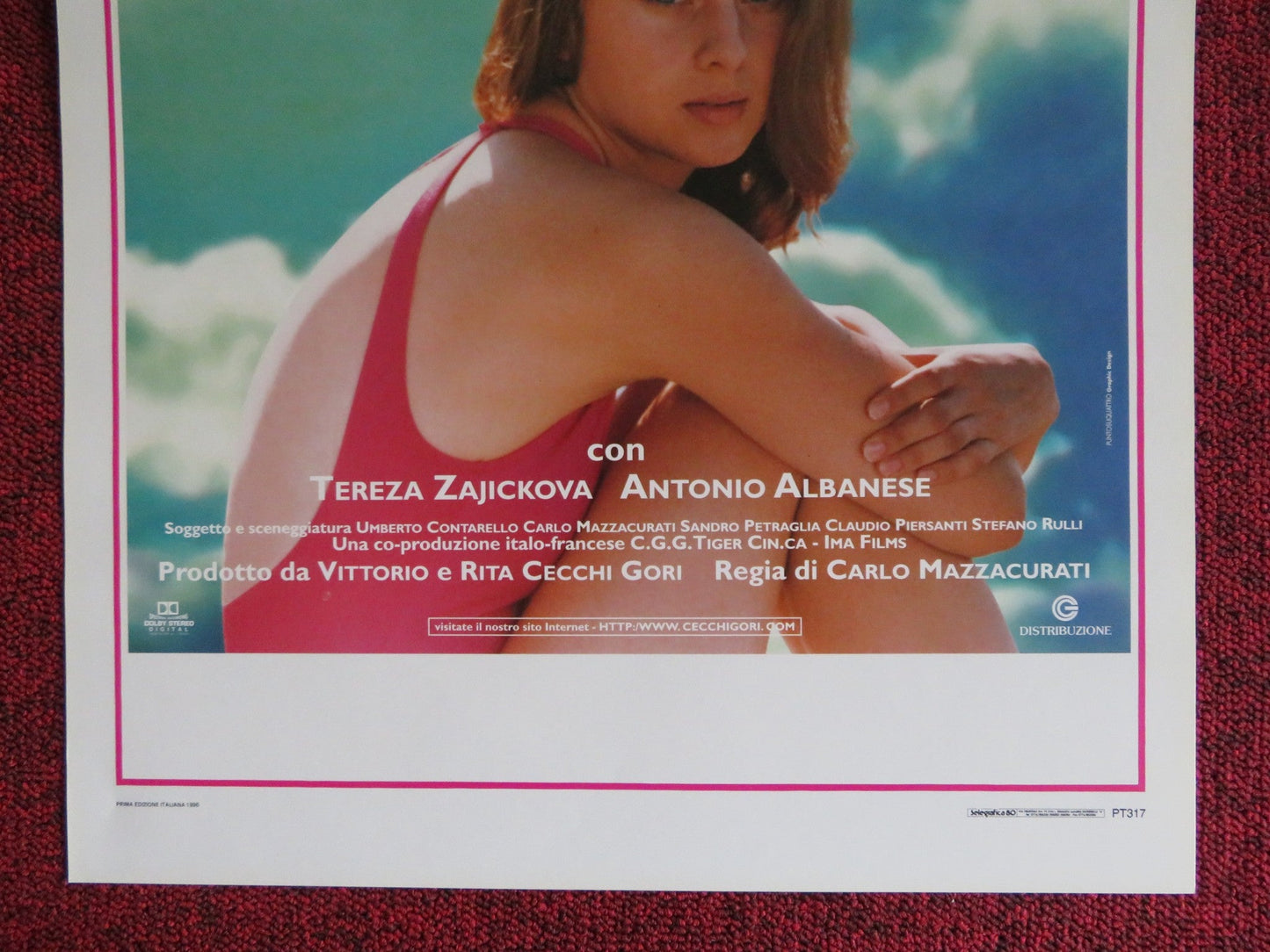 VESNA VA VELOCE ITALIAN LOCANDINA POSTER TEREZA ZAJICKOVA ANTONIO ALBANESE 1996 Rendezvous Cinema Movie posters